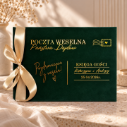 Welurowa poczta weselna